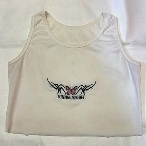 Amazon Tunnel Vision White Tank Top